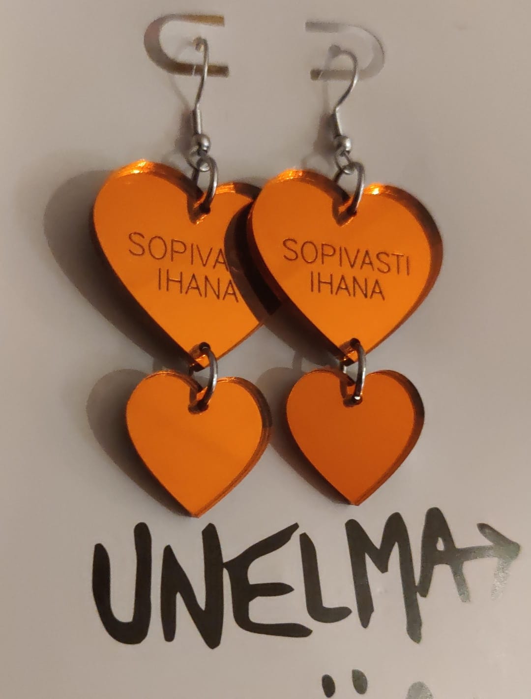 IHANA ORANSSIPEILI kahdella <3