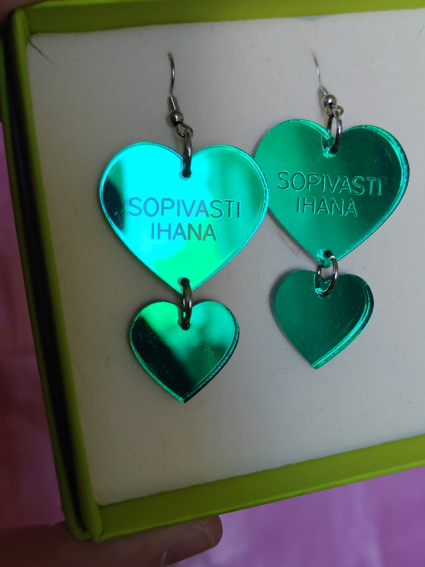 IHANA VIHREÄPEILI kahdella <3