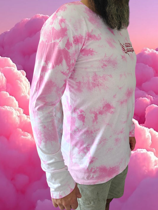 PINK SKIES pitkähihainen XL